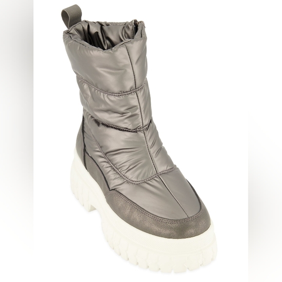 Platform Quilted Winter Boots - Picture 8 of 12